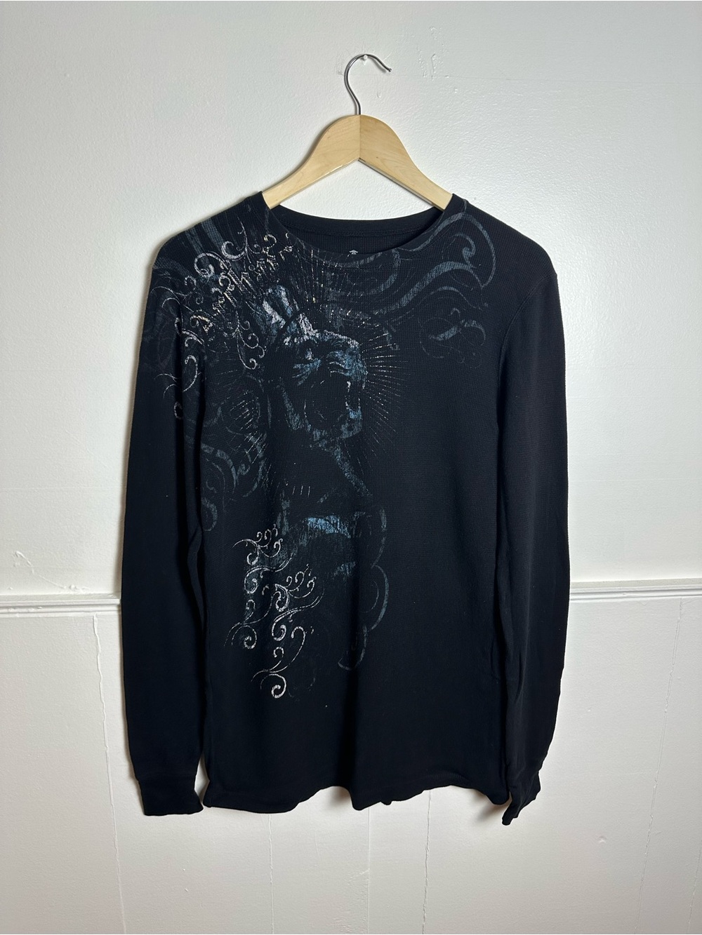 Y2K Affliction Thermal Sweater